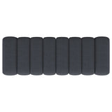 Summer Fabric Upholstered Tufted Accent Bench Charcoal - Tampa Furniture Outlet