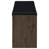 Arrington Storage Bench Smoked Oak - Tampa Furniture Outlet