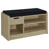 Tampa Furniture Outlet - Coaster - Arrington Storage Bench White Oak - 910322