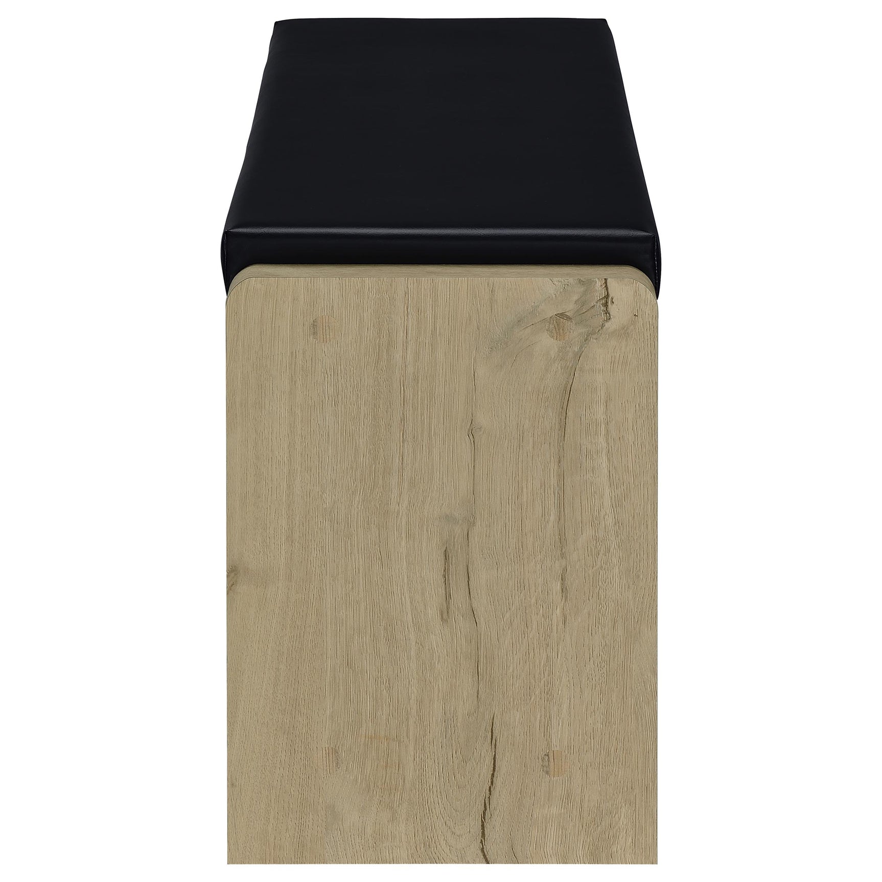 Arrington Storage Bench White Oak - Tampa Furniture Outlet