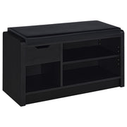 Tampa Furniture Outlet - Coaster - Arrington Storage Bench Black - 910323