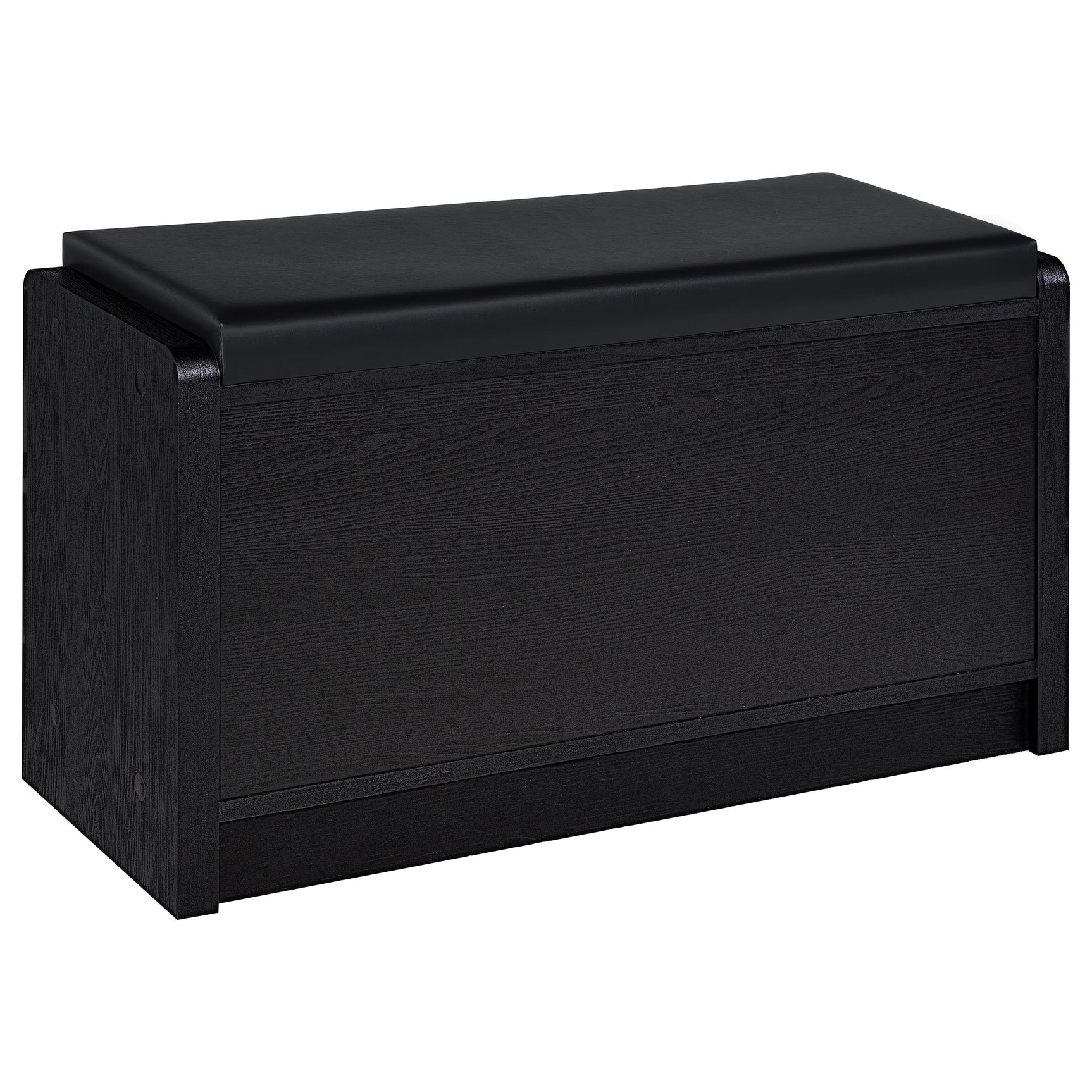 Arrington Storage Bench Black - Tampa Furniture Outlet
