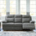 Tampa Furniture Outlet - Ashley Furniture - Side-Swipe Living Room - REC Sofa w/Drop Down Table / Charcoal - PC9140689