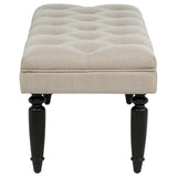 Marsha 52-inch Upholstered Entryway Accent Bench Latte
