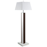 Tampa Furniture Outlet - Coaster - Elena 67-inch Square Tapered Mirrored Floor Lamp Brown - 920178