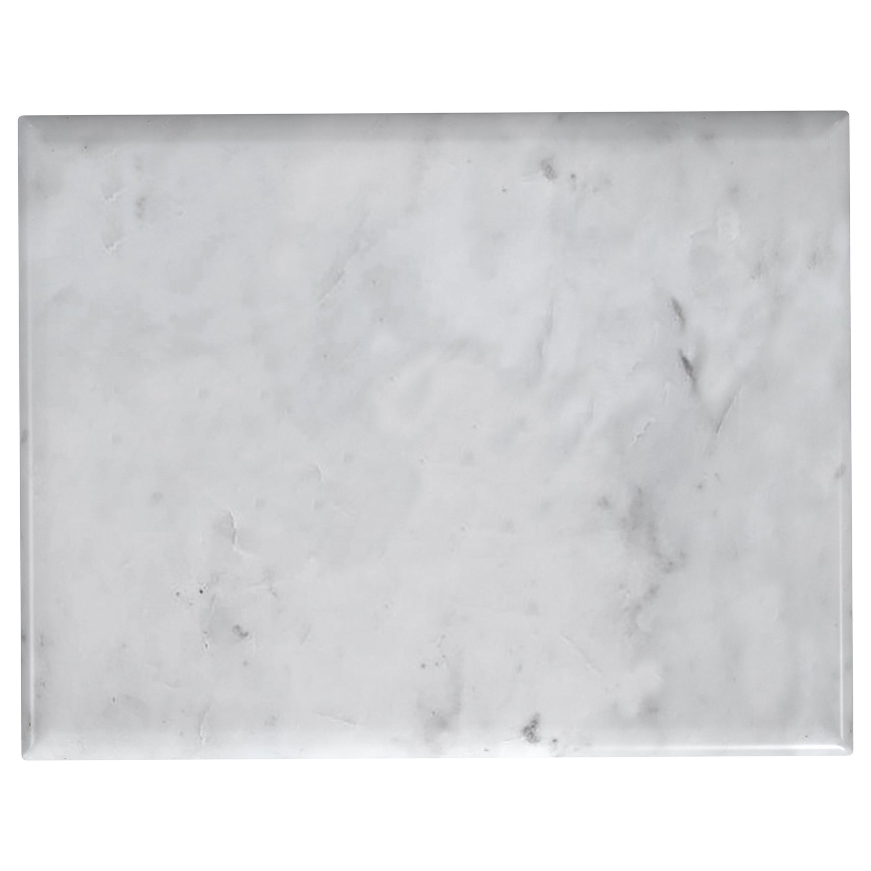 Baldwin Rectangular Marble Top Side Table White and Gold - Tampa Furniture Outlet