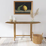 Darius Solid Wood Entryway Console Table Natural Mango - Tampa Furniture Outlet
