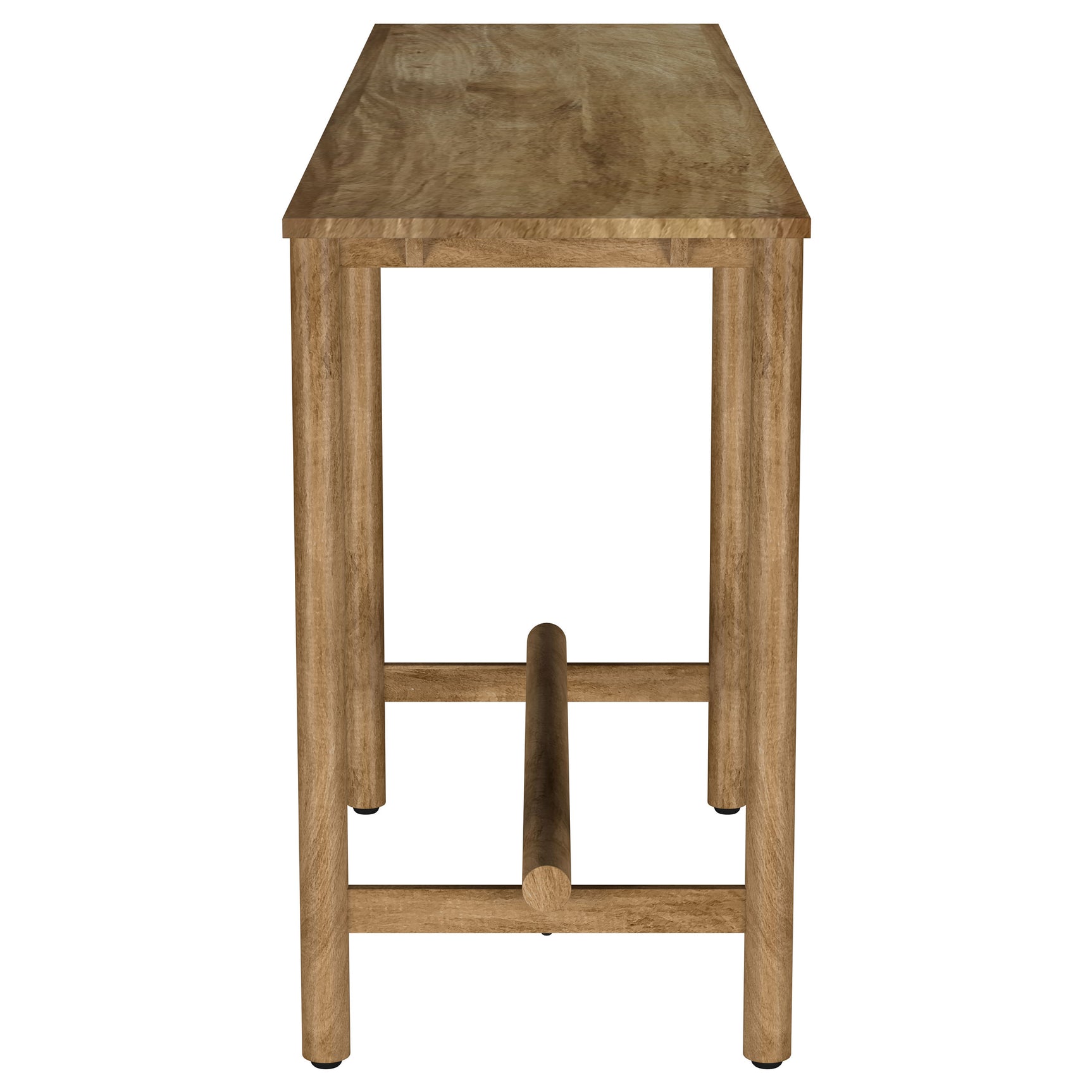 Darius Solid Wood Entryway Console Table Natural Mango - Tampa Furniture Outlet