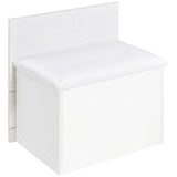 Danbury 3-drawer Makeup Vanity & Stool Set White High Gloss - Tampa Furniture Outlet