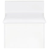 Danbury 3-drawer Makeup Vanity & Stool Set White High Gloss - Tampa Furniture Outlet