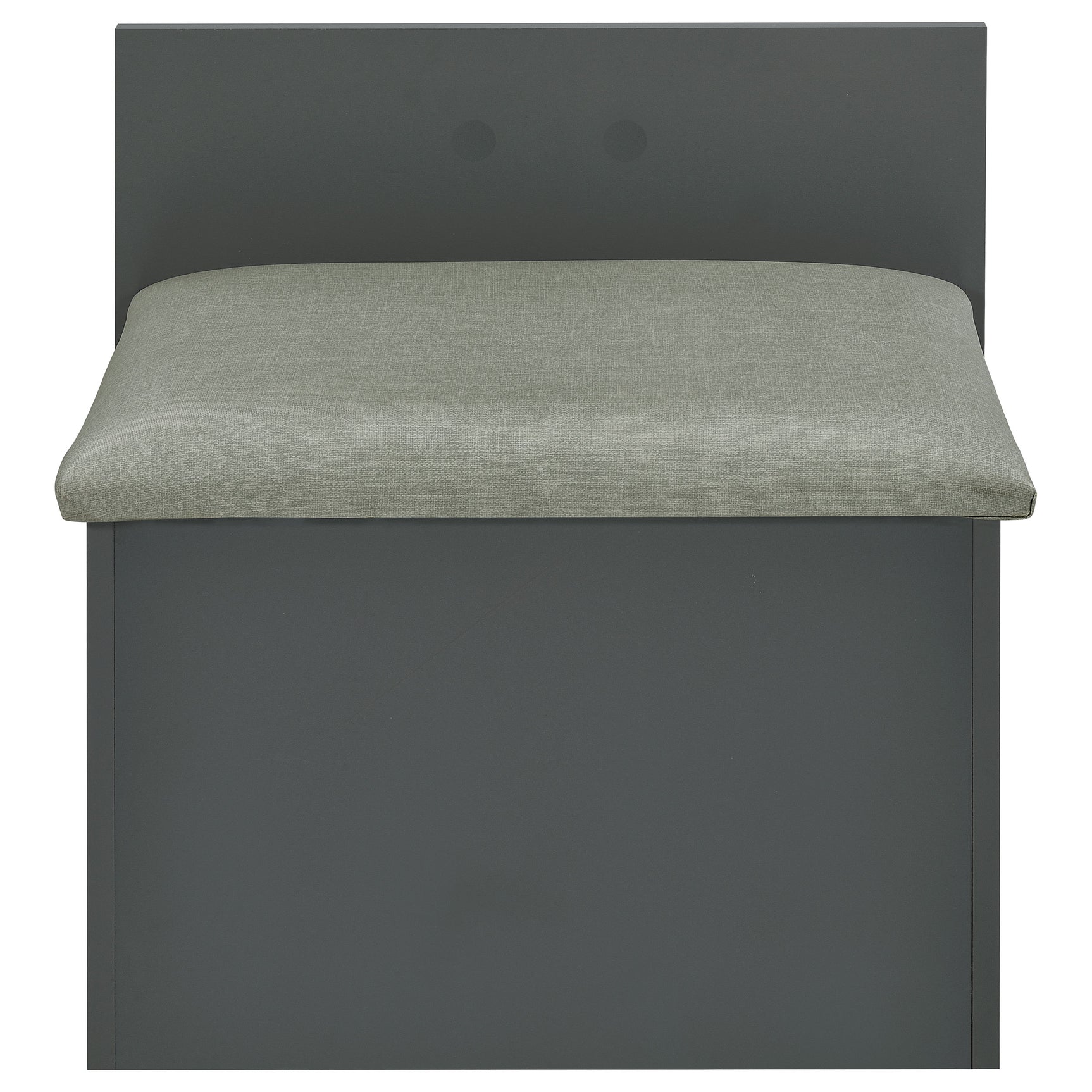 Danbury 3-drawer Makeup Vanity & Stool Set Grey High Gloss - Tampa Furniture Outlet