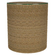 Tampa Furniture Outlet - Coaster - Halden Round Woven Seagrass Accent Side Table Light Brown - 930270