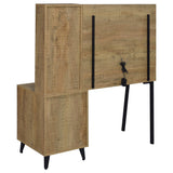 Souza 5-Drawer Makeup Vanity Table With LED Mirror Mango