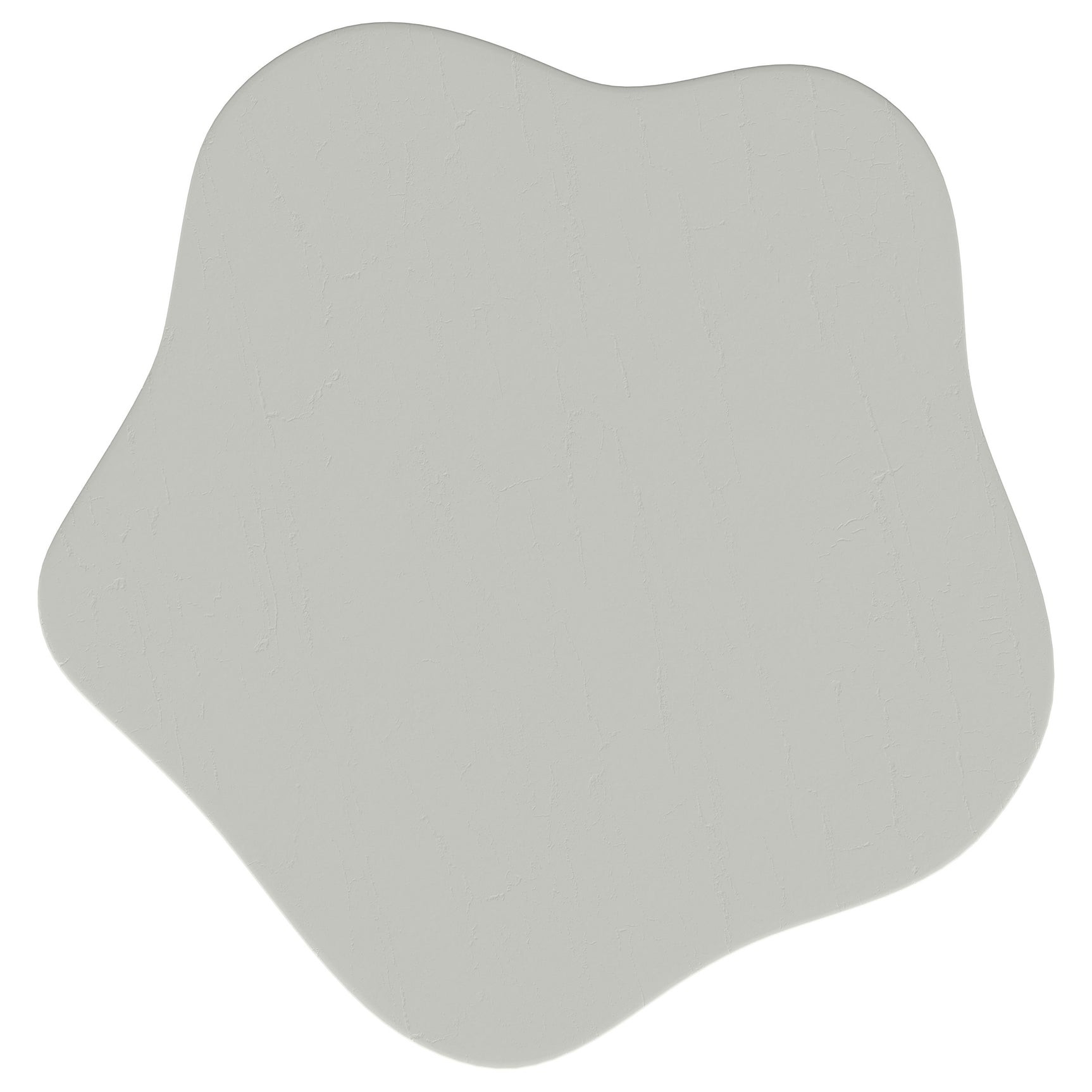 Perth 17-inch Side Table with Cloud-Shaped Top Off White - Tampa Furniture Outlet