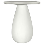 Tampa Furniture Outlet - Coaster - Perth 20-inch Side Table with Cloud-Shaped Top Off White - 930616