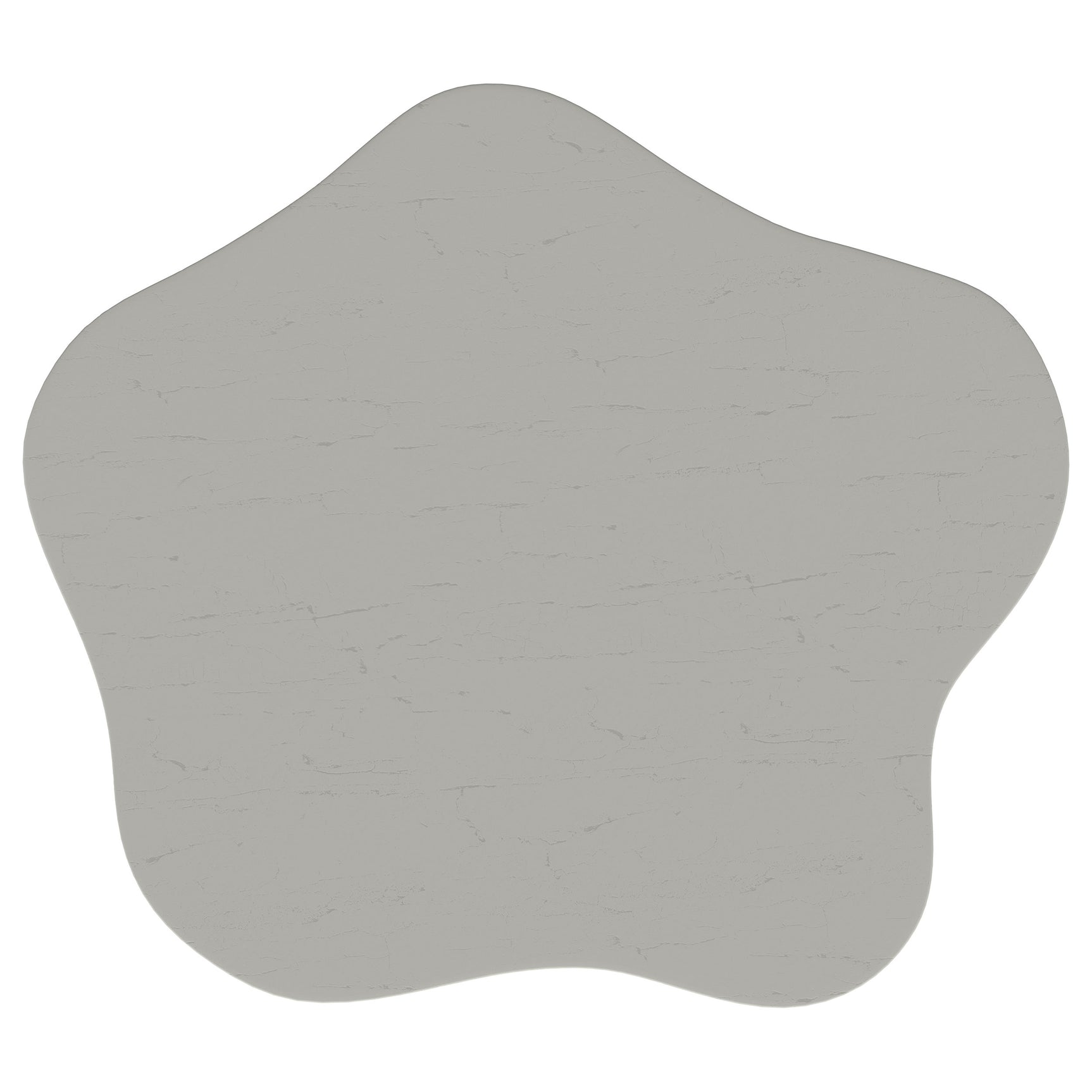 Perth 20-inch Side Table with Cloud-Shaped Top Off White - Tampa Furniture Outlet