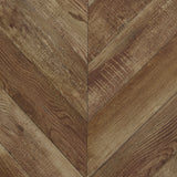Sergio Engineered Wood C-Shaped Side Table Rustic Tobacco - Tampa Furniture Outlet