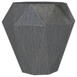 Tampa Furniture Outlet - Coaster - Jacinto Octagonal Solid Mango Wood Side Table Grey - 931159