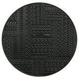 Loannis 2-piece Round Mango Wood Nesting Table Matte Black - Tampa Furniture Outlet