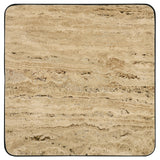 Elyna Square Stone Top Accent Side Table Beige - Tampa Furniture Outlet