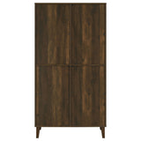 Elouise 4-door Engineered Wood Tall Accent Cabinet Dark Pine - Tampa Furniture Outlet