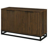 Ryatt 4-door Engineered Wood Accent Cabinet Dark Pine - Tampa Furniture Outlet