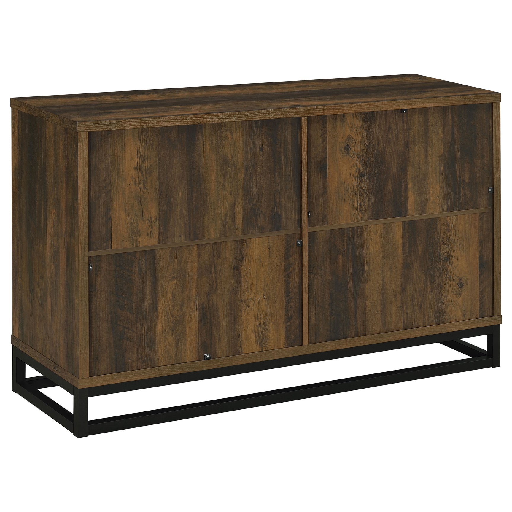 Ryatt 4-door Engineered Wood Accent Cabinet Dark Pine - Tampa Furniture Outlet