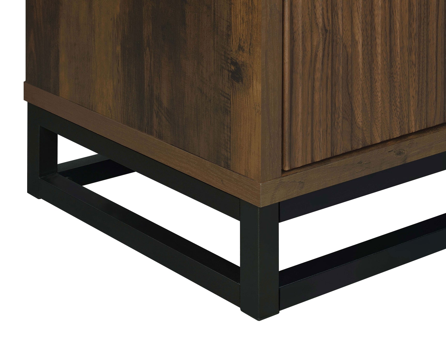 Ryatt 4-door Engineered Wood Accent Cabinet Dark Pine - Tampa Furniture Outlet