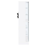 Cabra 4-door LED Curio Display Cabinet White High Gloss - Tampa Furniture Outlet