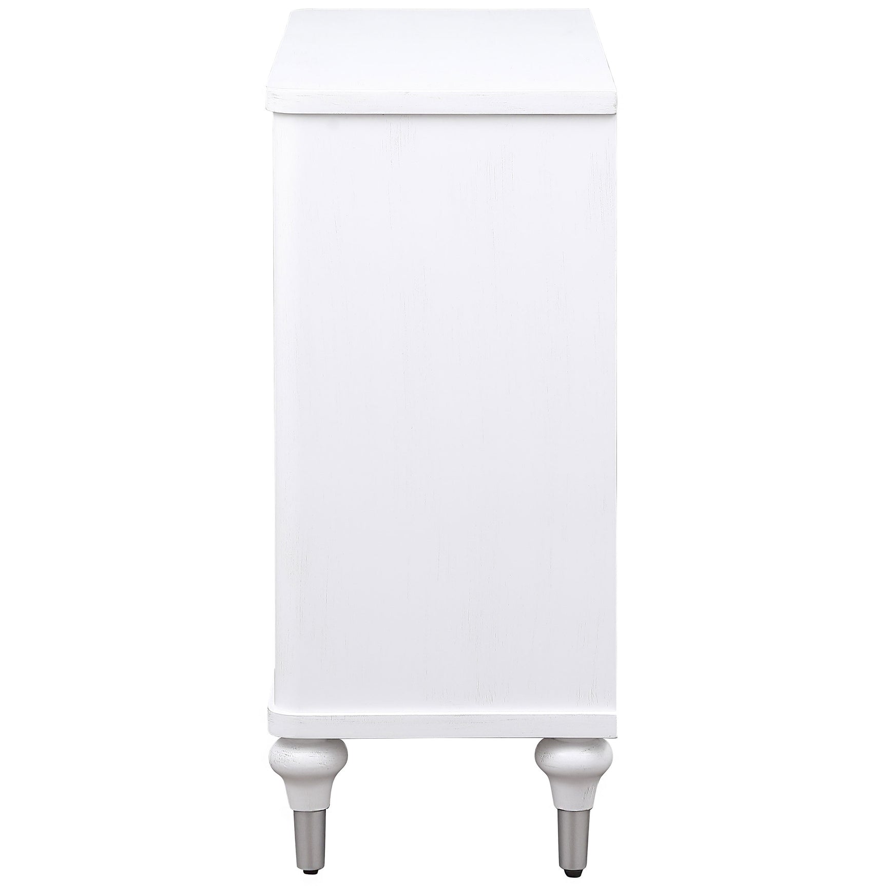 Cardella 2-door Mandala Accent Cabinet Distressed White - Tampa Furniture Outlet