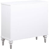 Cardella 2-door Mandala Accent Cabinet Distressed White - Tampa Furniture Outlet