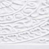 Cardella 2-door Mandala Accent Cabinet Distressed White - Tampa Furniture Outlet
