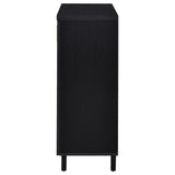 Brixton 2-door Entryway Shoe Storage Cabinets Black - Tampa Furniture Outlet