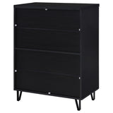 Brixton 2-door Entryway Shoe Storage Cabinets Black - Tampa Furniture Outlet