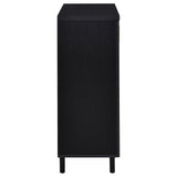 Brixton 2-door Entryway Shoe Storage Cabinets Black - Tampa Furniture Outlet