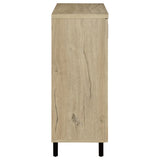 Brixton 2-door Entryway Shoe Storage Cabinets White Oak - Tampa Furniture Outlet