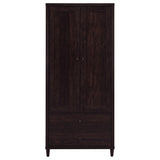 Wadeline 2-door Tall Accent Storage Cabinet Rustic Tobacco - Tampa Furniture Outlet