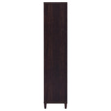 Wadeline 2-door Tall Accent Storage Cabinet Rustic Tobacco - Tampa Furniture Outlet