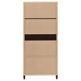 Wadeline 2-door Tall Accent Storage Cabinet Rustic Tobacco - Tampa Furniture Outlet
