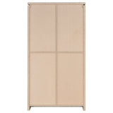 Alejo 2-door Engineered Wood Tall Cabinet Grey Driftwood - Tampa Furniture Outlet