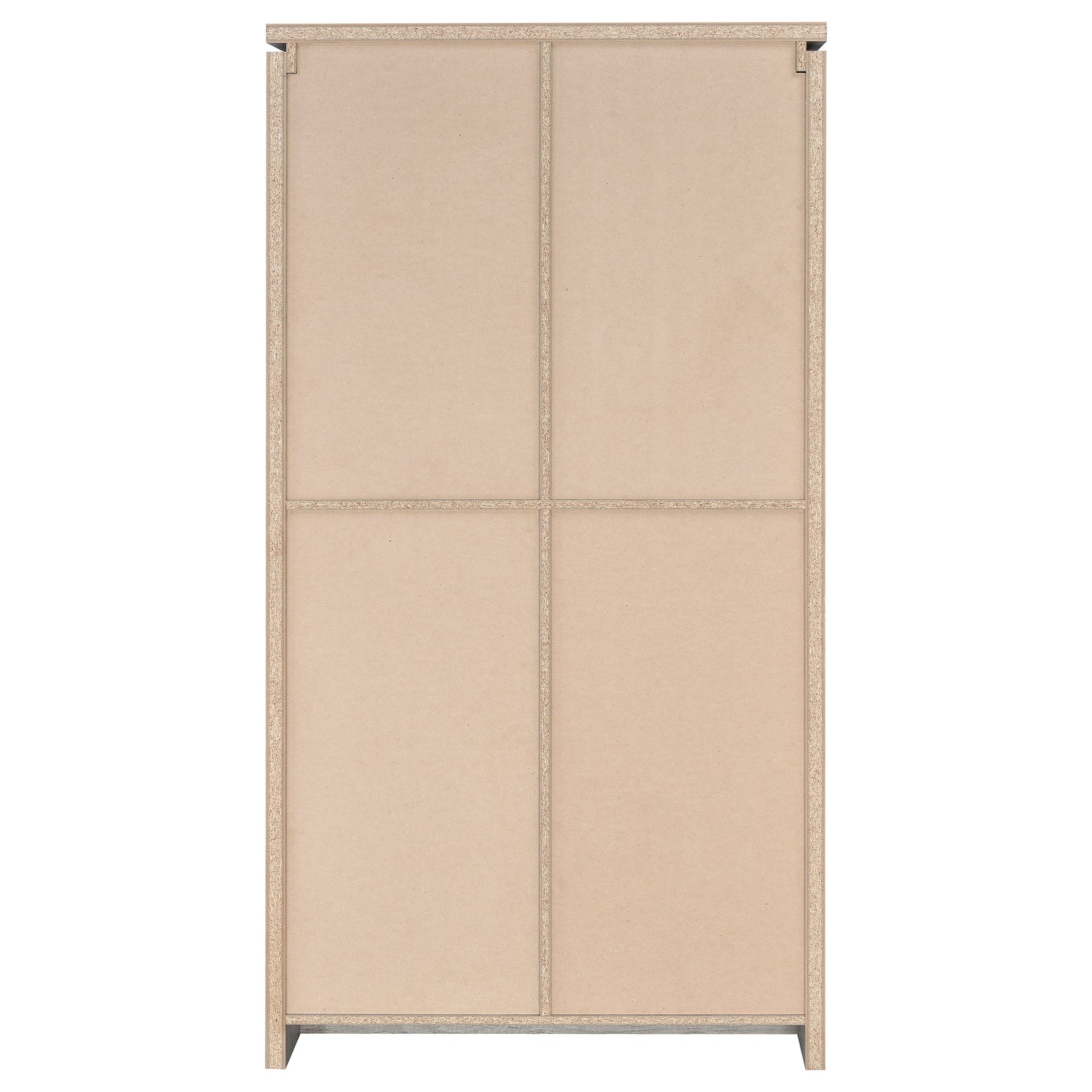 Alejo 2-door Engineered Wood Tall Cabinet Grey Driftwood - Tampa Furniture Outlet