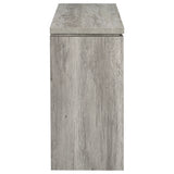 Enoch 2-door Engineered Wood Accent Cabinet Grey Driftwood - Tampa Furniture Outlet