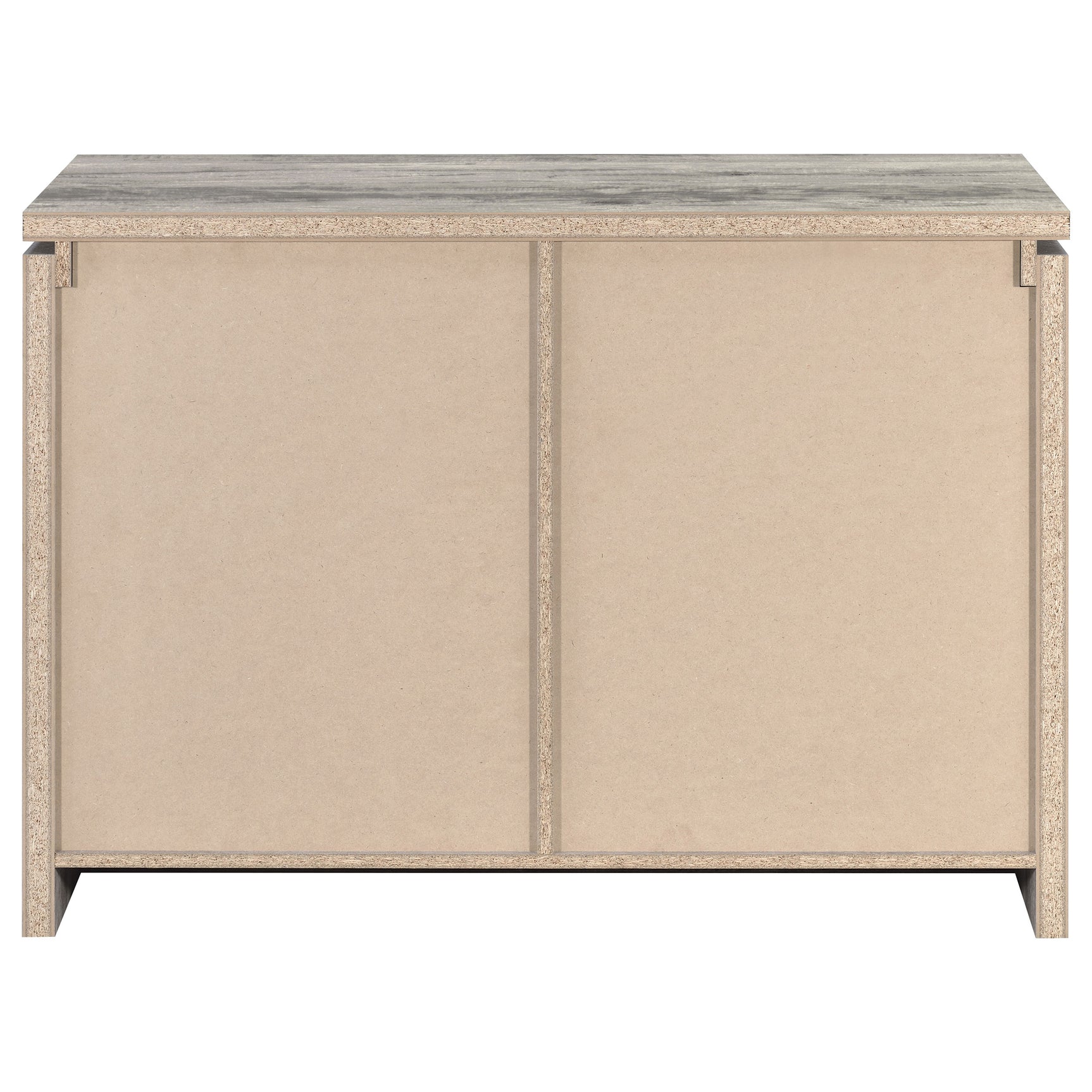 Enoch 2-door Engineered Wood Accent Cabinet Grey Driftwood - Tampa Furniture Outlet