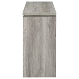 Enoch 2-door Engineered Wood Accent Cabinet Grey Driftwood - Tampa Furniture Outlet
