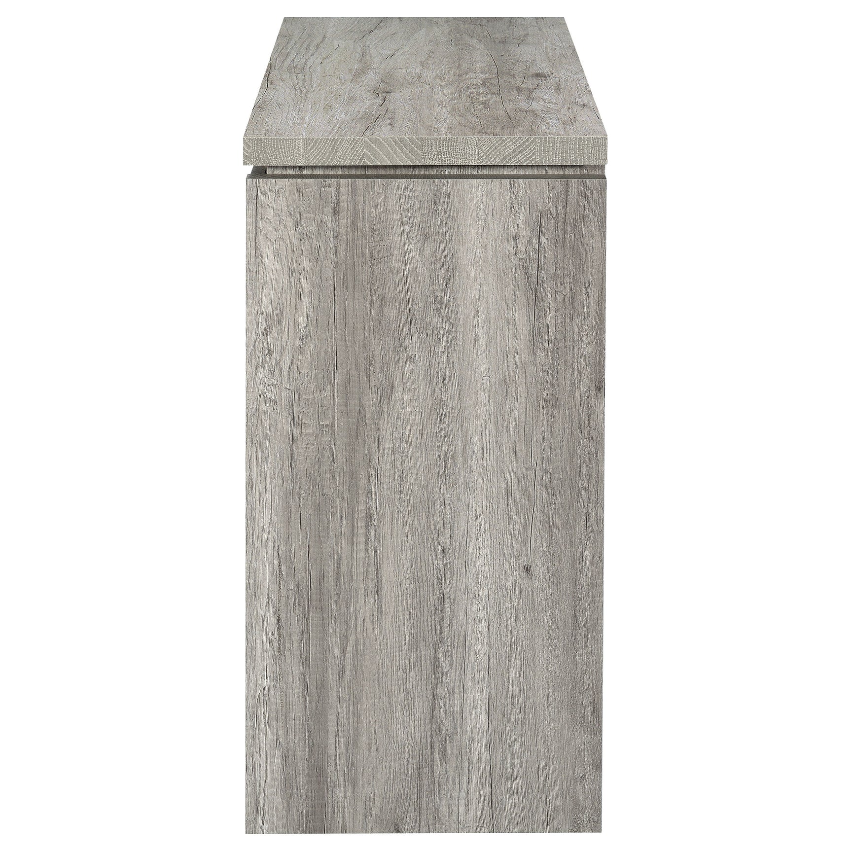 Enoch 2-door Engineered Wood Accent Cabinet Grey Driftwood - Tampa Furniture Outlet