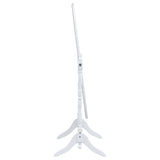 Foyet Wood Adjustable Full Length Cheval Mirror White - Tampa Furniture Outlet