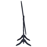 Foyet Wood Adjustable Full Length Cheval Mirror Black - Tampa Furniture Outlet