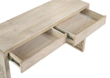 Rickman 2-drawer Wood Entryway Console Table White Washed - Tampa Furniture Outlet
