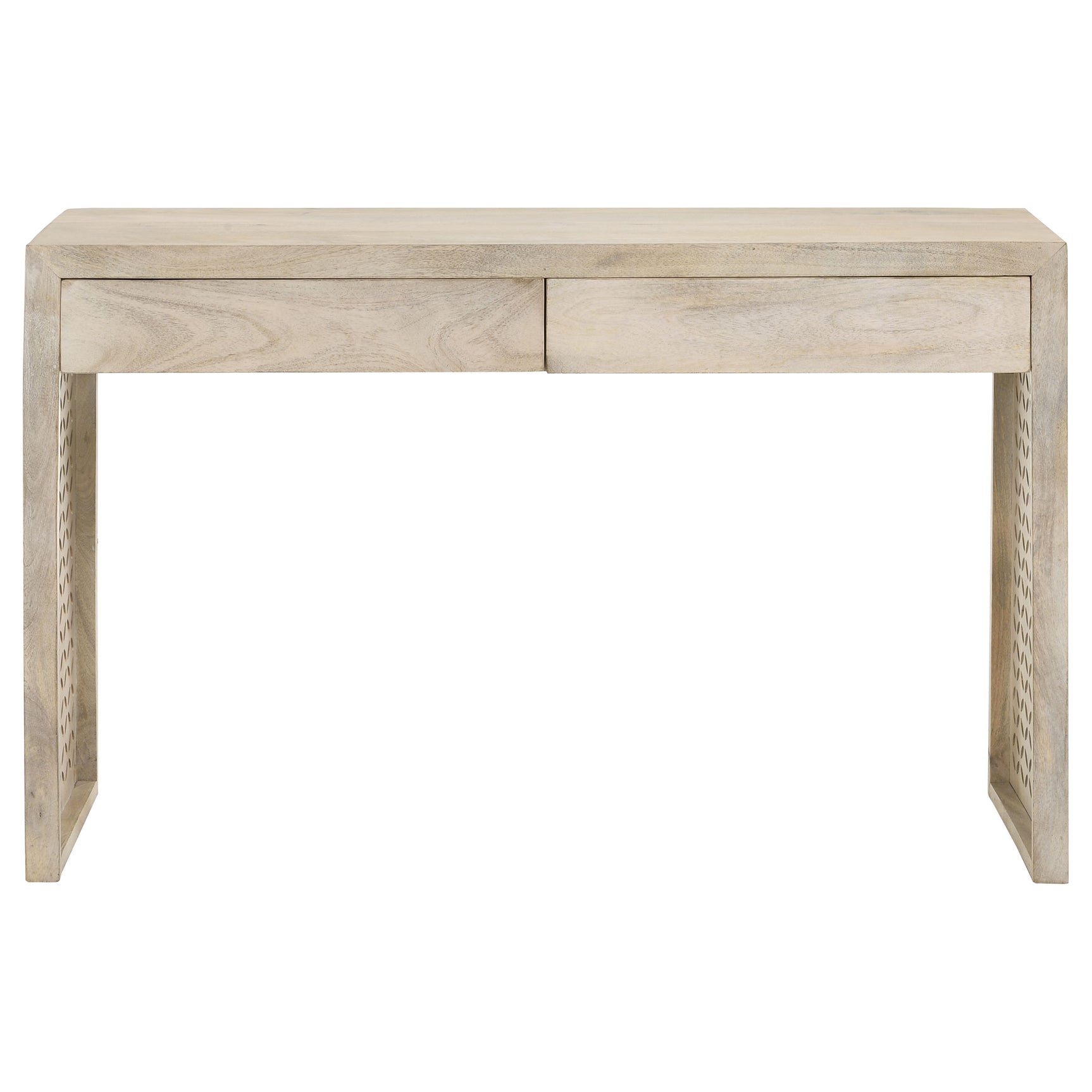 Rickman 2-drawer Wood Entryway Console Table White Washed - Tampa Furniture Outlet