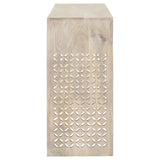 Rickman 2-drawer Wood Entryway Console Table White Washed - Tampa Furniture Outlet